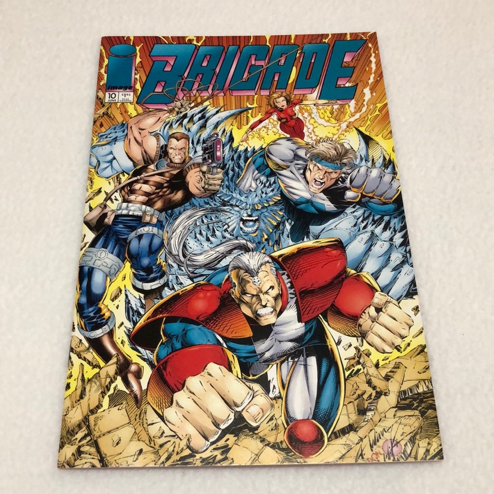 Brigade #10 June 1994 Image Comics First Printing Vintage